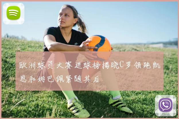欧洲球员大赛进球榜揭晓C罗领跑凯恩和姆巴佩紧随其后
